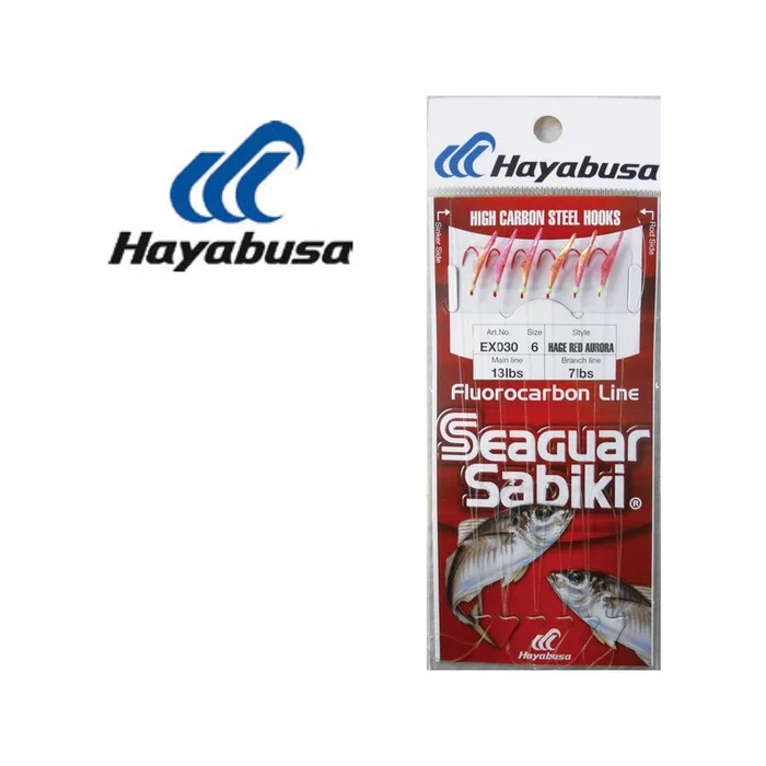 BAS DE LIGNE HAYABUSA EX030 6 EMPILES