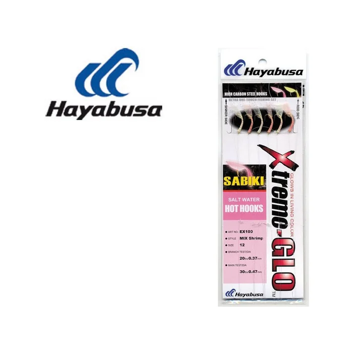 BAS DE LIGNE HAYABUSA EX100 6 EMPILES
