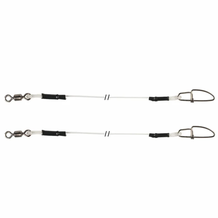 Bas De Ligne VMC Fluorocarbone 40cm Par 2