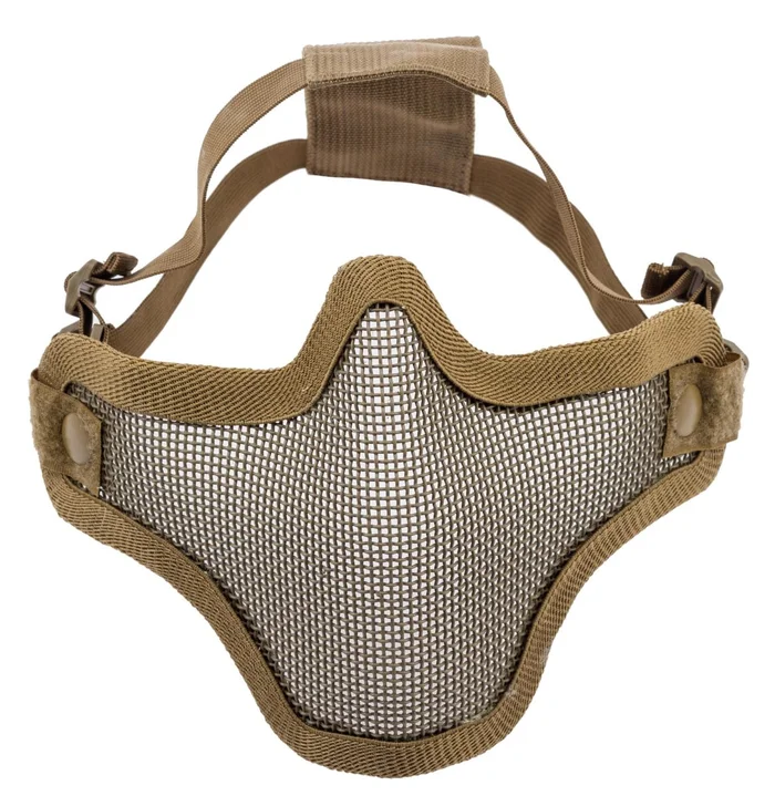 Bas de masque grillage v1 – tan