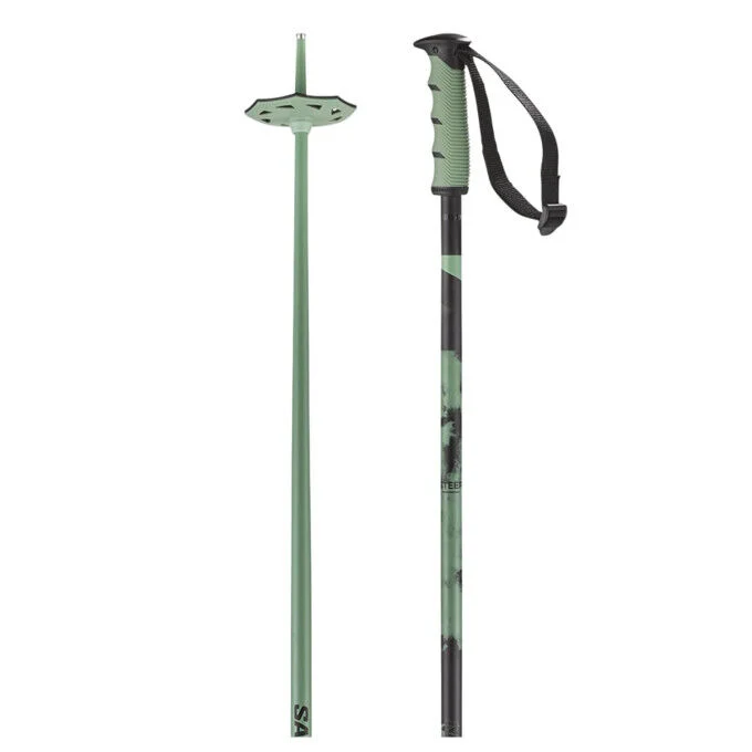 Batons de ski SALOMON Steep – Iceberg Green Black