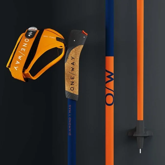 BATONS SKI DE FOND ONE / WAY DIAMOND 1 MAG
