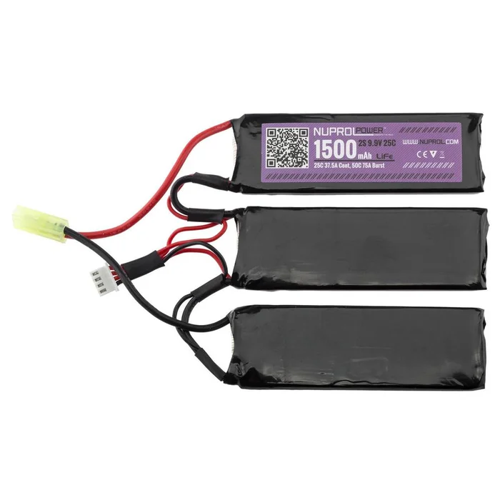 Batterie Li-Fe Power Nuprol – Haute Capacité 9.9V 1600mAh – Longue Durée et Sécurité Optimale
