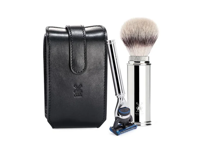 BEL RT3F TROUSSE RASAGE DE VOYAGE MUHLE TRAVEL FUSION NOIR
