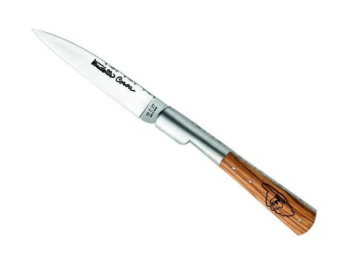 BEL1841 COUTEAU LE FIDELE VENDETTA CORSA OLIVIER