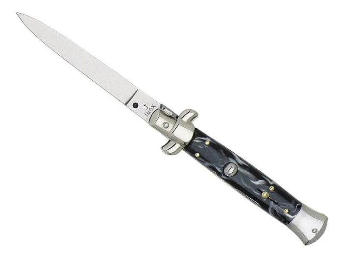 BEL2128 COUTEAU AUTOMATIQUE FACON CORNE 15CM