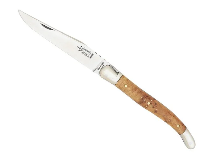 BEL26112 LAGUIOLE G.DAVID GENEVRIER MITRES INOX MAT 12CM