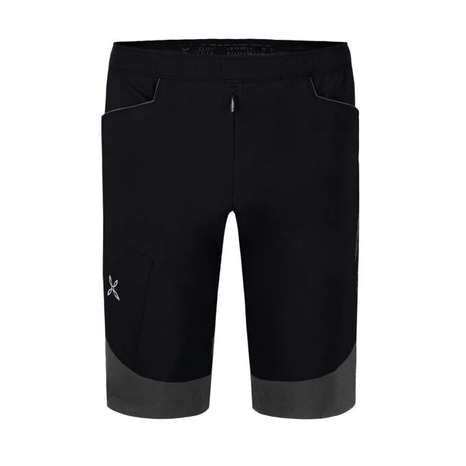 Bermuda d&rsquo;escalade homme Montura Spitze – Noir/Plomb