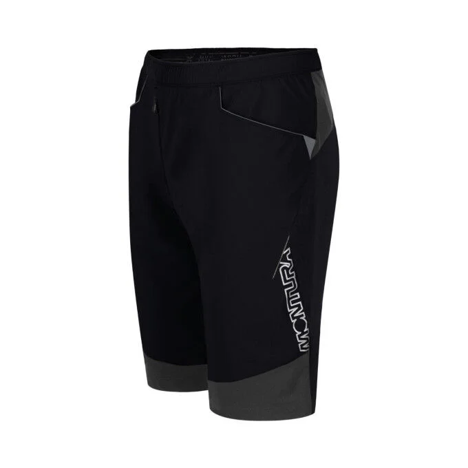 Bermuda d’escalade homme Montura Spitze – Noir/Plomb – Image 4