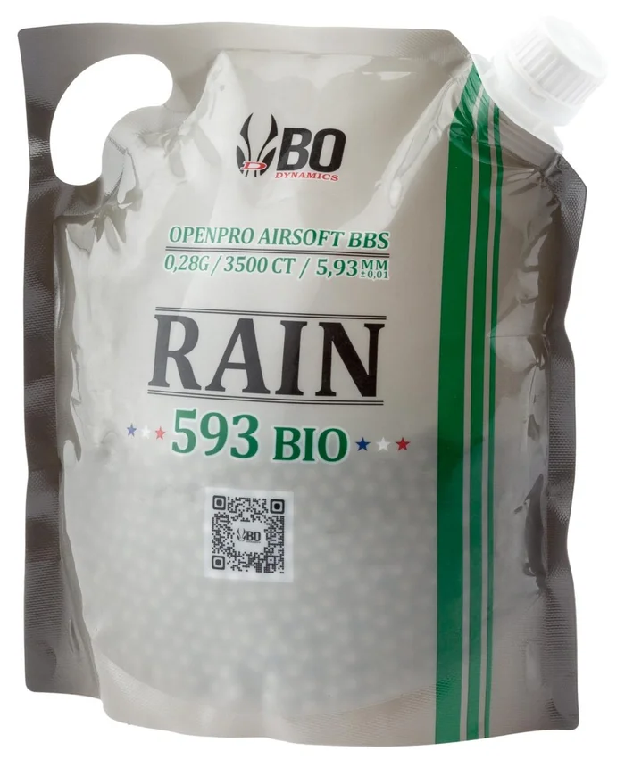 Billes Airsoft 6mm 0.28g rain- BO-3500 RDS / 0. 28g (10 sachets) – bio