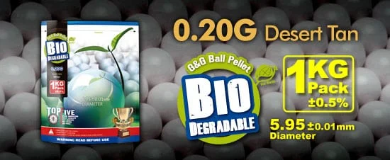 BILLES BIO 0.20G DESERT EN SACHET DE 1KG
