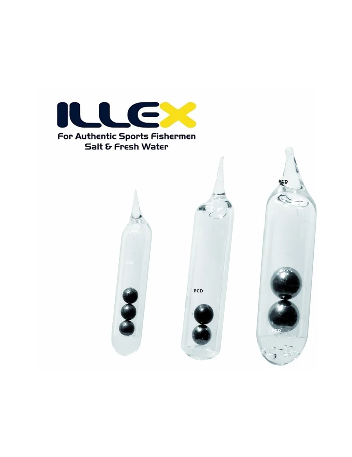 BILLES SONORES ILLEX GAMBIT GLASS RATTLE 3MM PAR 10