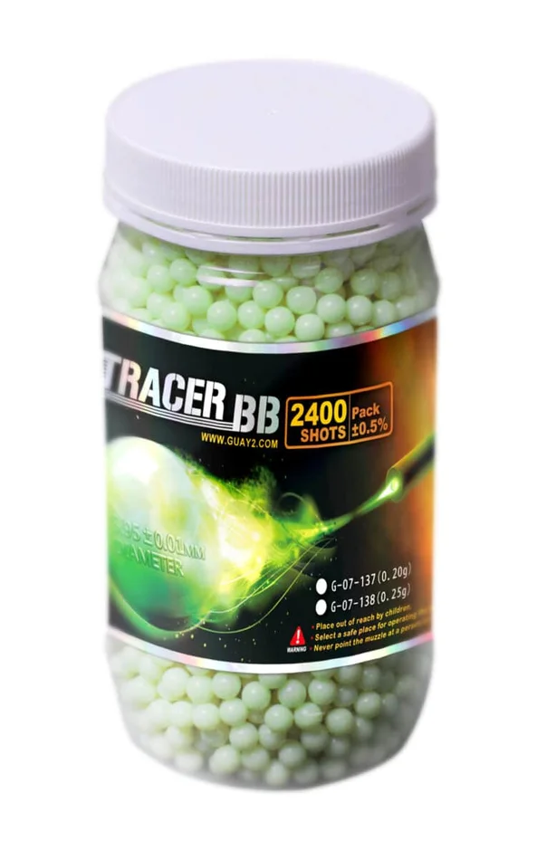 BILLES TRACANTES 0.20G VERTES PAR 1000