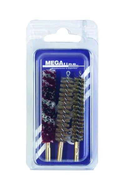 BLISTER 3 BROSSES CARAB C11MM