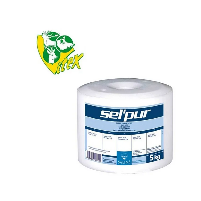 BLOC DE SEL PURE PERCE VITEX 5KG