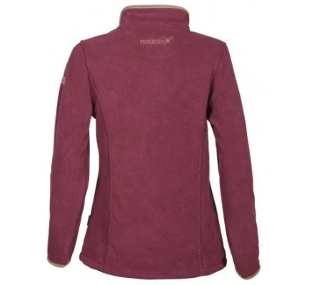 Blouson polaire femme Scotland bordeaux PERCUSSION – Image 2