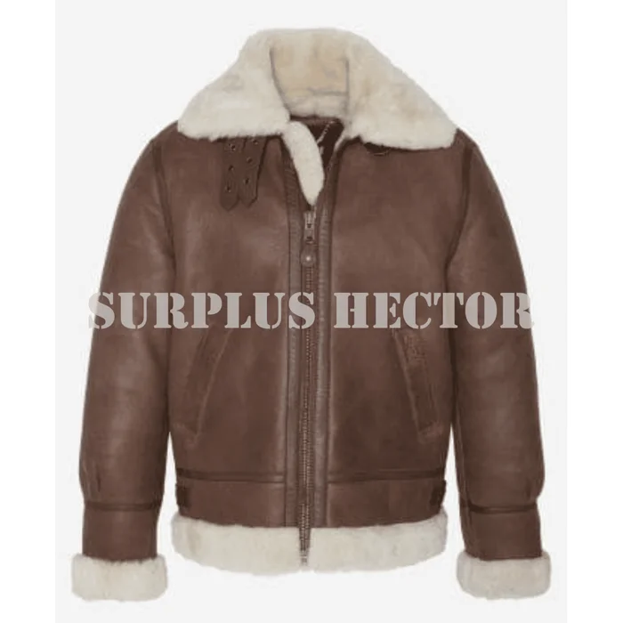 Blouson US Cuir « Bombardier » B3 Cognac – Schott
