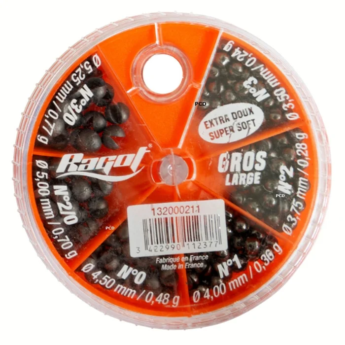 Boite De Plombs 4 Cases GM Ragot