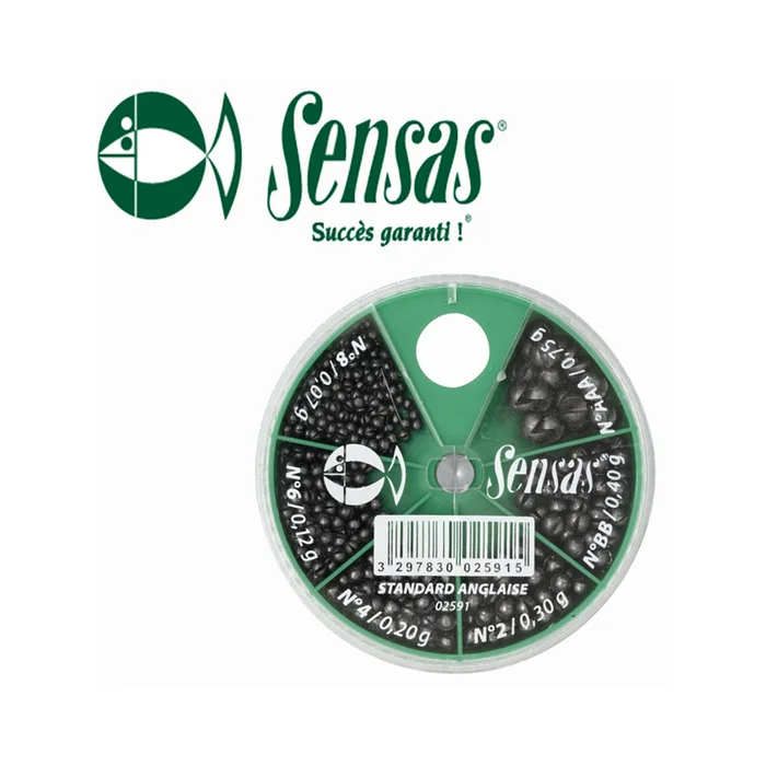 BOITE DE PLOMBS STANDARD ANGLAISE SENSAS
