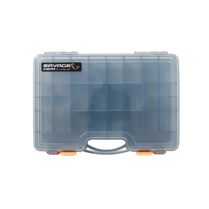 Boite de rangement Savage Gear Lurebox 2 Sided Smoke Large