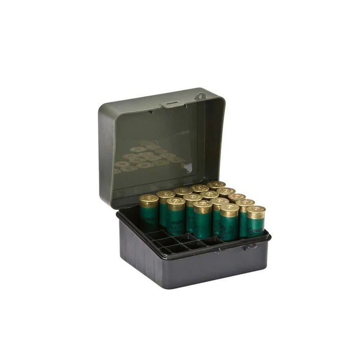 BOÎTE VERTE POUR 25 CART. CAL.12