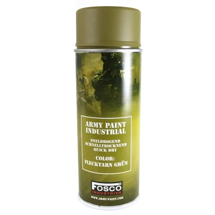 Bombe de peinture militaire (400 ml) Flecktarn Grun