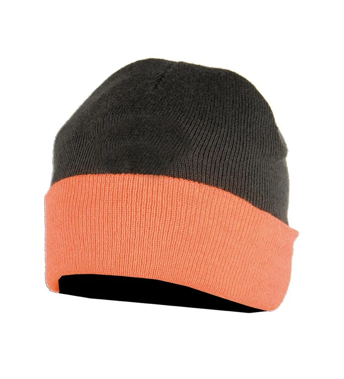 Bonnet enfant réversible orange Somlys