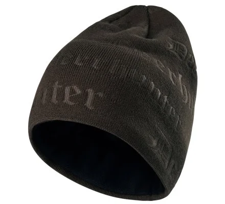 Bonnet marron embossed Deerhunter