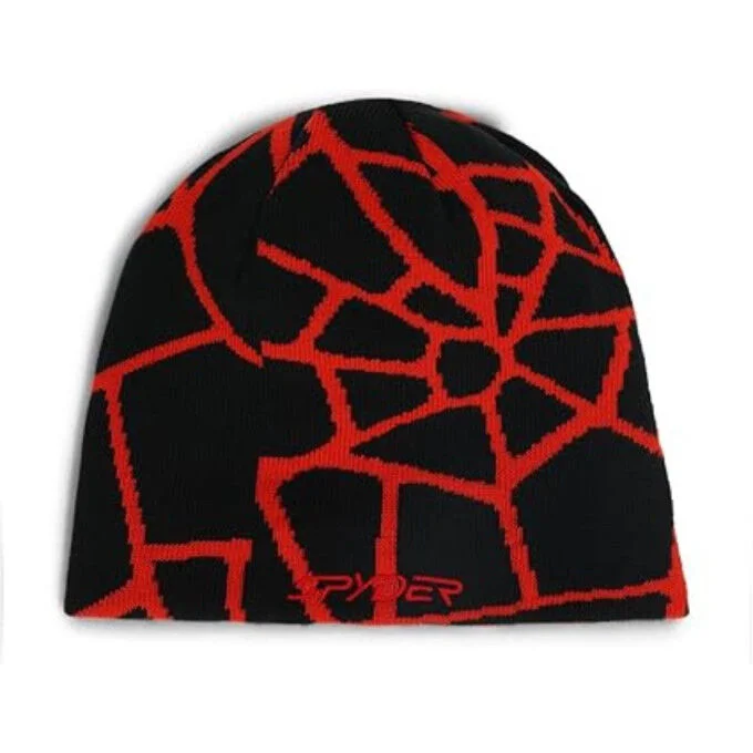 Bonnet reversible Homme Spyder Web- Spyder Red