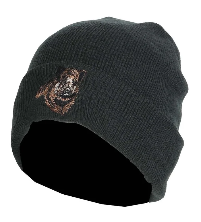 Bonnet Thinsulate brodé sanglier Somlys