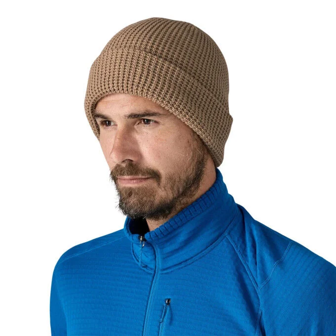 Bonnet unisexe Patagonia SnowDrifter – Slab Kaki – Image 2
