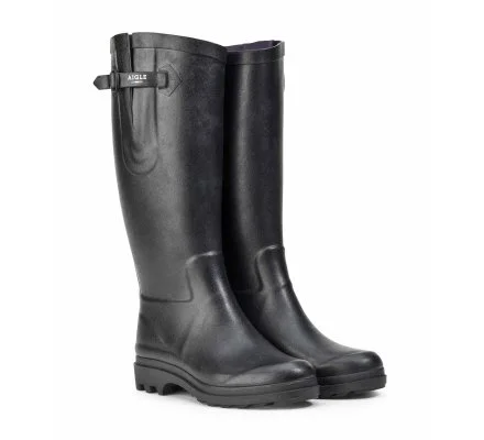Bottes Aiglentine 2 femme noir Aigle – Image 2