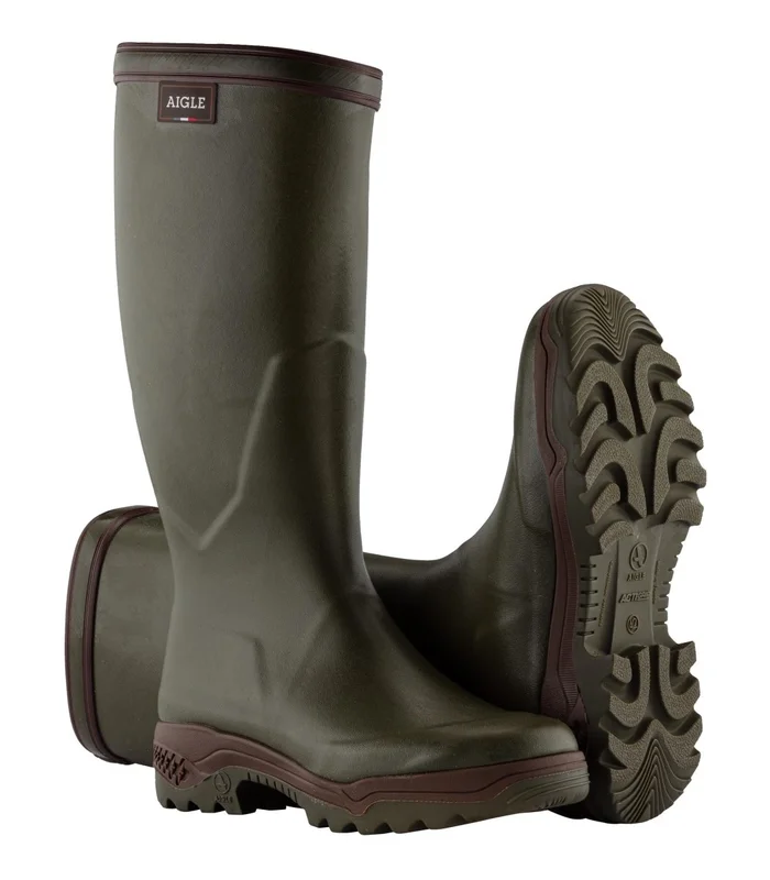 Bottes caoutchouc Parcours II kaki – Aigle