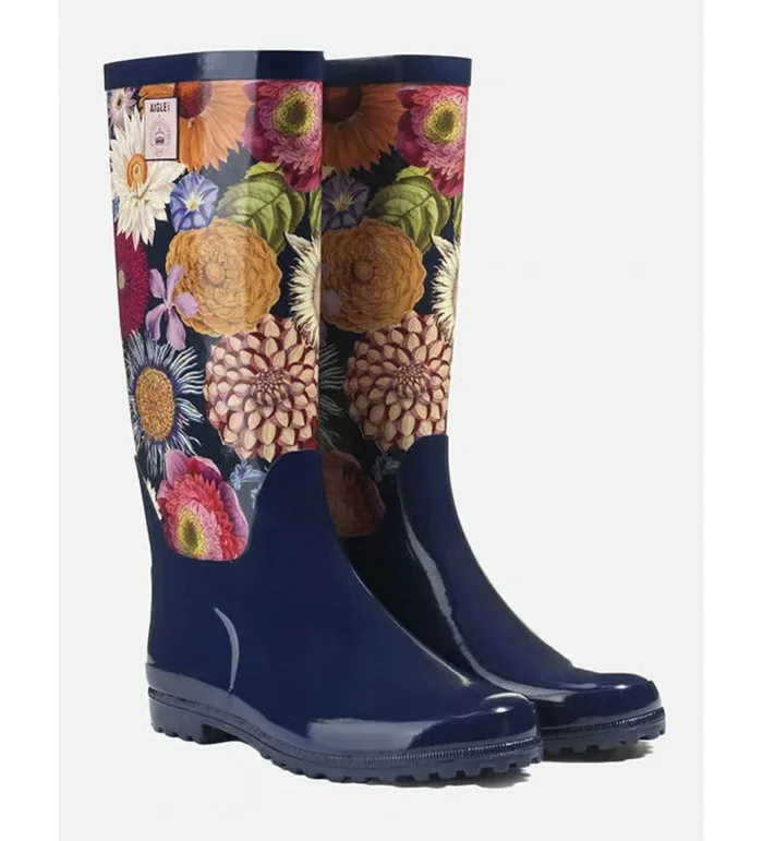 Bottes de pluies Femmes Aigle Eliosa PT version imprimée Kew Multibloom