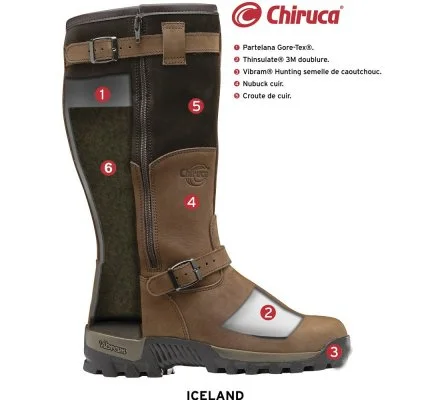 Bottes fourrées Iceland cuir marron CHIRUCA – Image 3