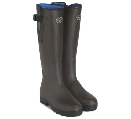 Bottes néoprène femme marron Vierzonord LE CHAMEAU – Image 3