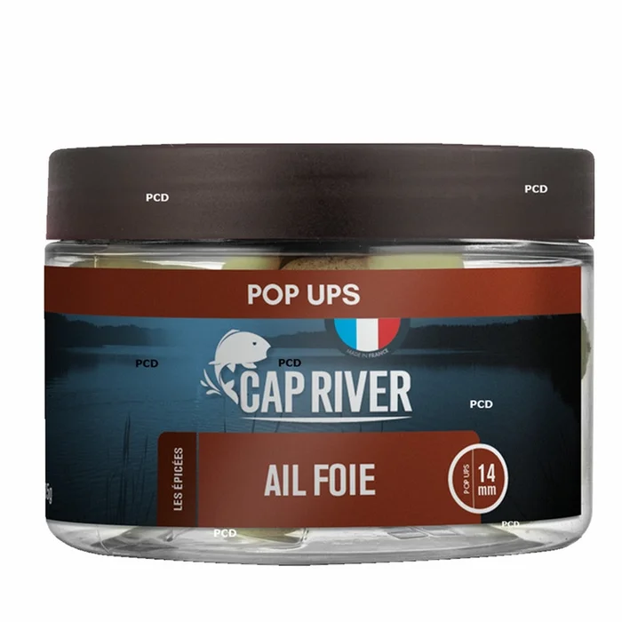 Bouillettes Flottantes Cap River Pop Ups Ail Foie Jaunes