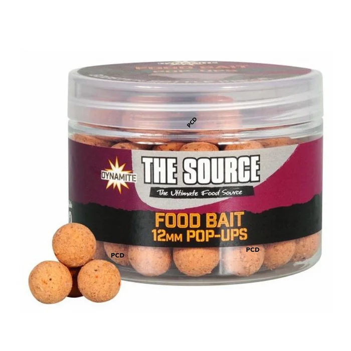 Bouillettes Flottantes Dynamite Baits The Source Food-Baits 12MM Pop-Ups