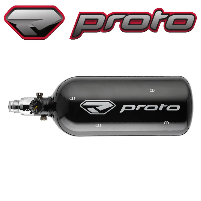 BOUTEILLE ALUMINIUM PROTO 0.8L AVEC REGULATEUR 3000 PSI