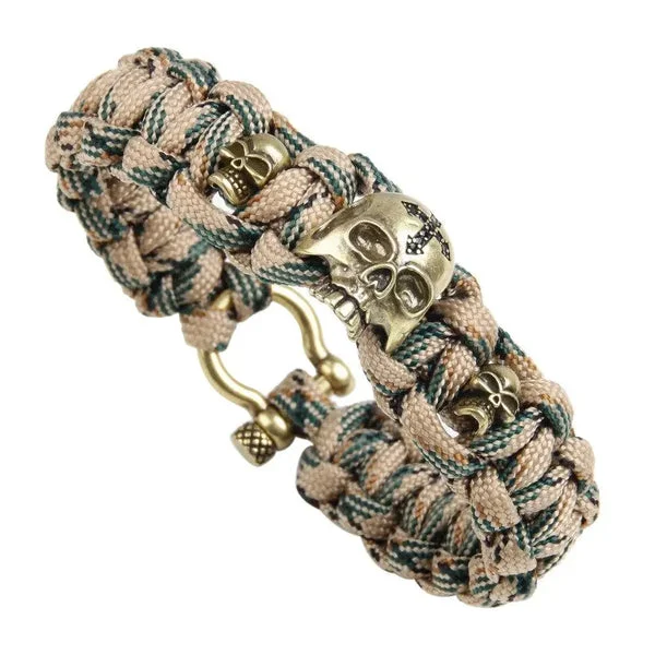 BRACELET MILITAIRE – RÉSISTANCE (COTON SOUPLE)