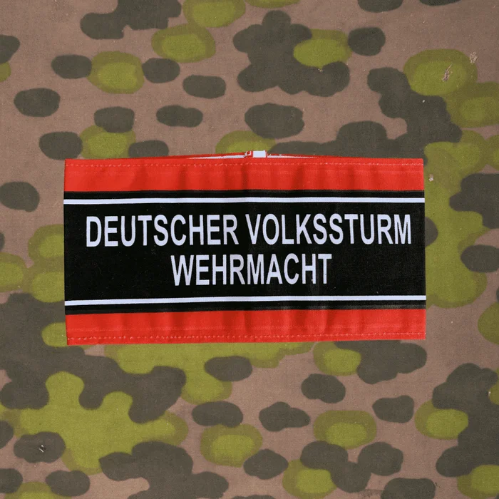 Brassard « Deutcher Volksstrum Wehrmacht » Allemand WW2 Reproduction Musée – Militaria WW2