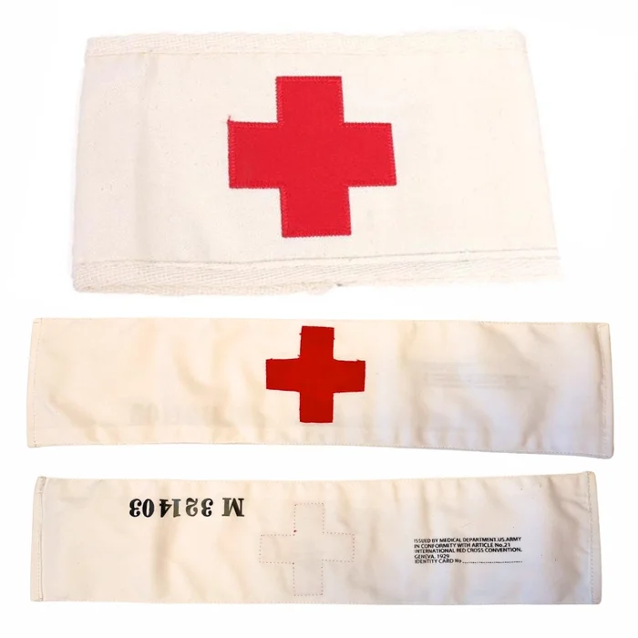 Brassard Médic US WW2 Croix Rouge – Reproduction US