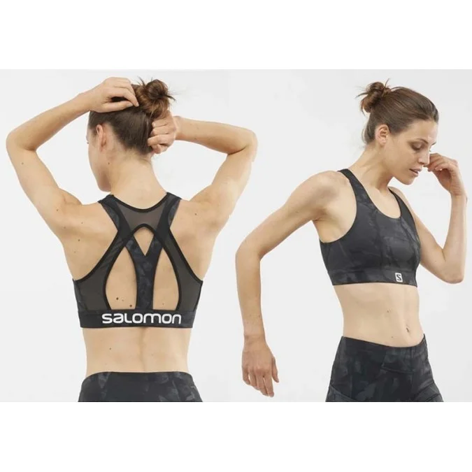 BRASSIERE SALOMON CROSS RUN SPORTS BRA