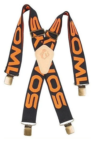 Bretelle avec clips d’attaches orange SOMLYS