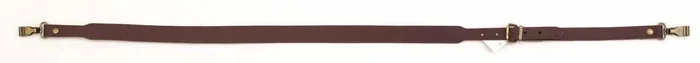 BRETELLE CUIR MOUSQUETON COUSU