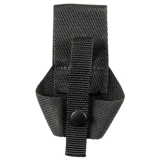 British Police support de lampe de poche avec Attache Sangle, Nylon, Noir