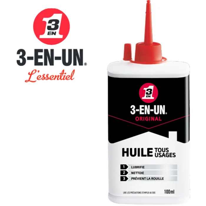 BURETTE D&rsquo;HUILE MULTI USAGES 3 EN 1