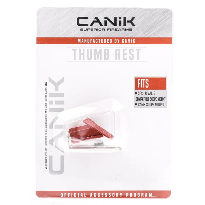 CA00072 – CANIK Repose Pouce RIVAL S Rouge