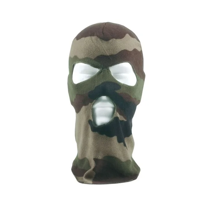 Cagoule 3 trous polaire Camouflage CE
