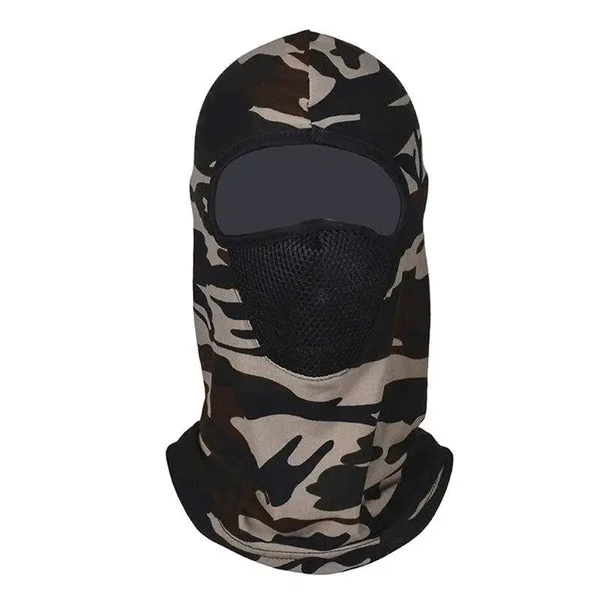 Cagoule couleur militaire